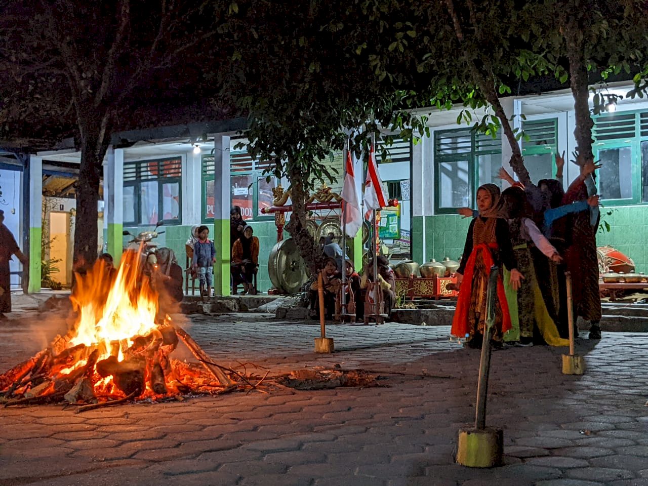 Kegiatan Kemah SDN 1 Kalikebo