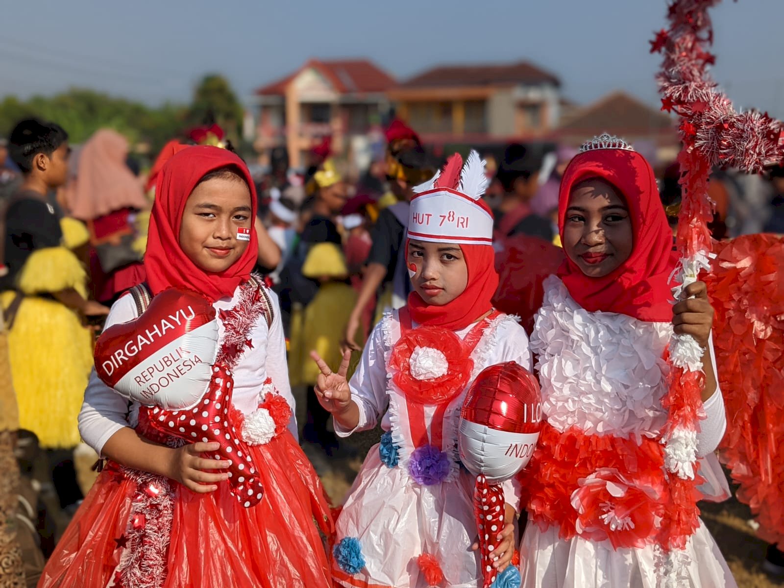 SD Negeri 1 Kalikebo mengikuti Karnaval Pendidikan